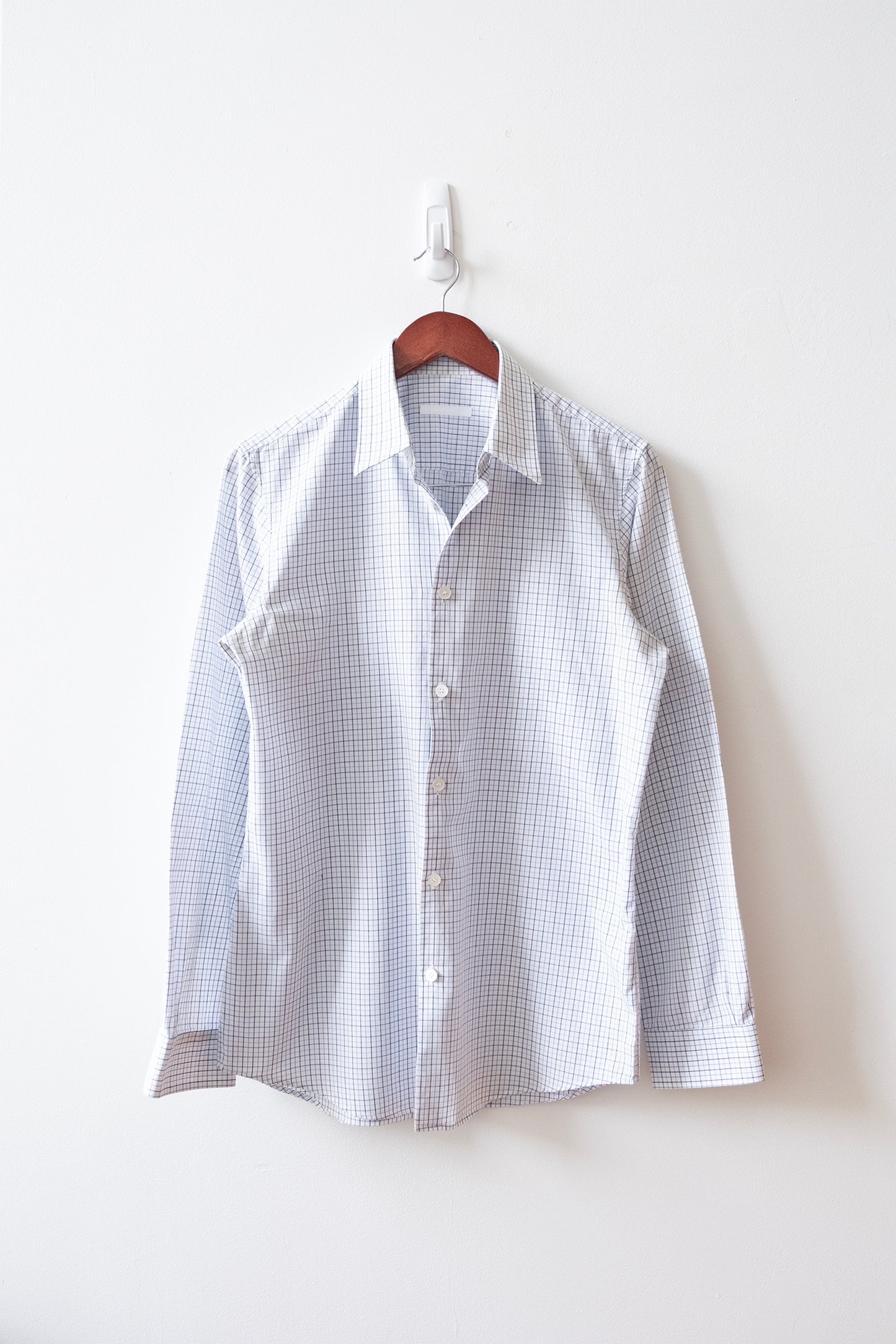 Helmut Lang 2000s Cross Pattern Button Down