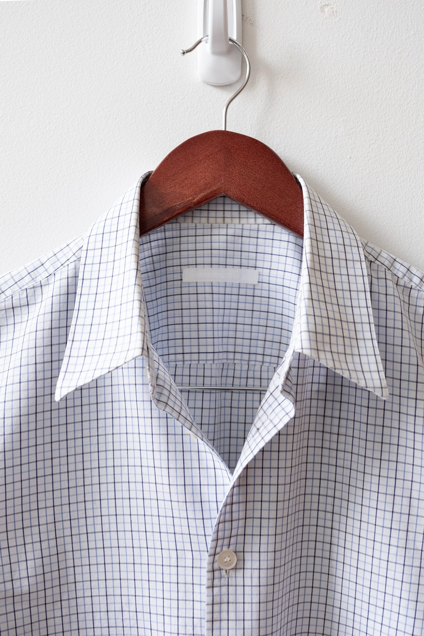 Helmut Lang 2000s Cross Pattern Button Down