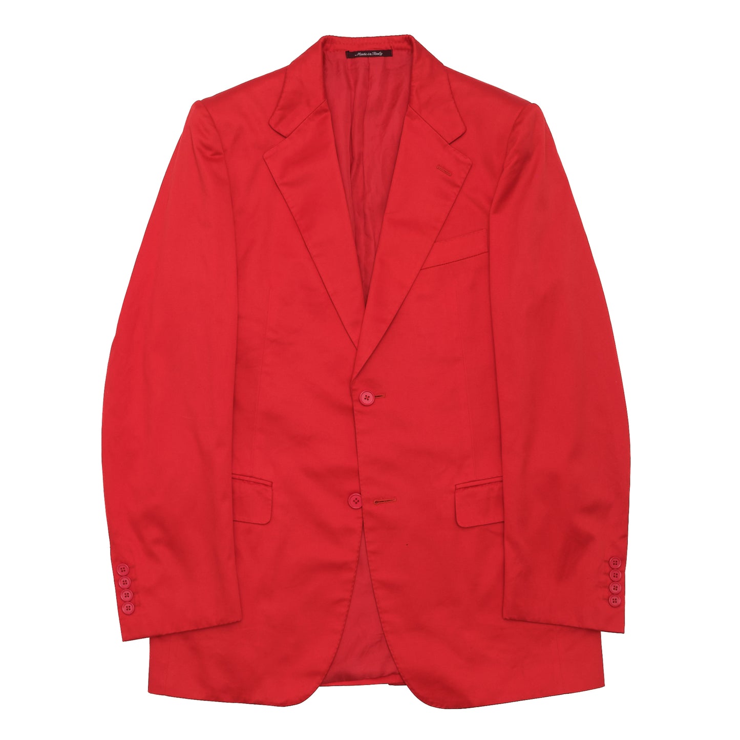Hedi Slimane for Yves Saint Laurent Rive Gauche S/S2000 Red Suit