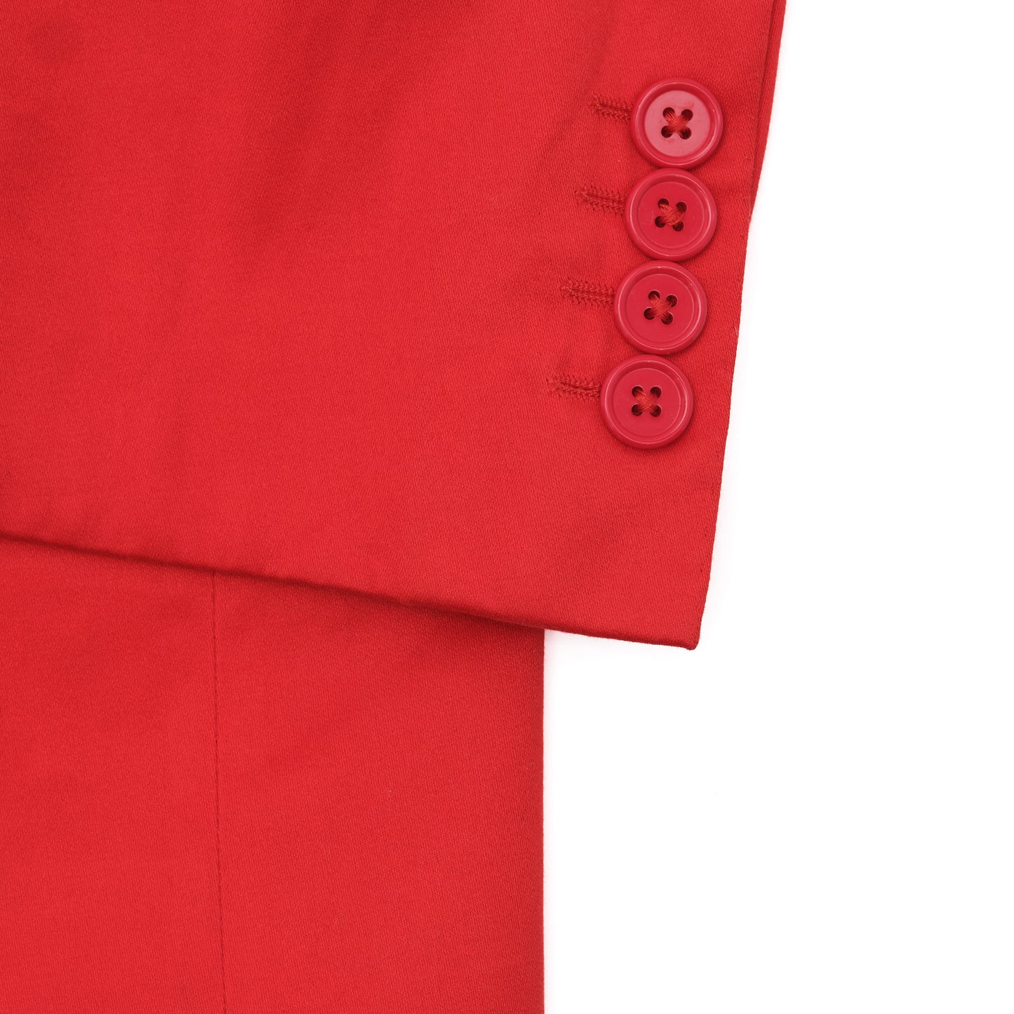 Hedi Slimane for Yves Saint Laurent Rive Gauche S/S2000 Red Suit