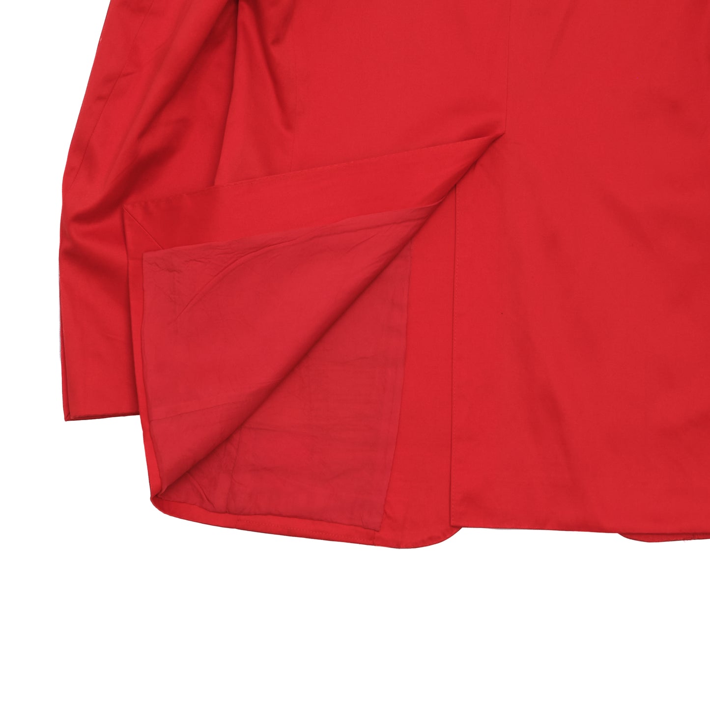 Hedi Slimane for Yves Saint Laurent Rive Gauche S/S2000 Red Suit