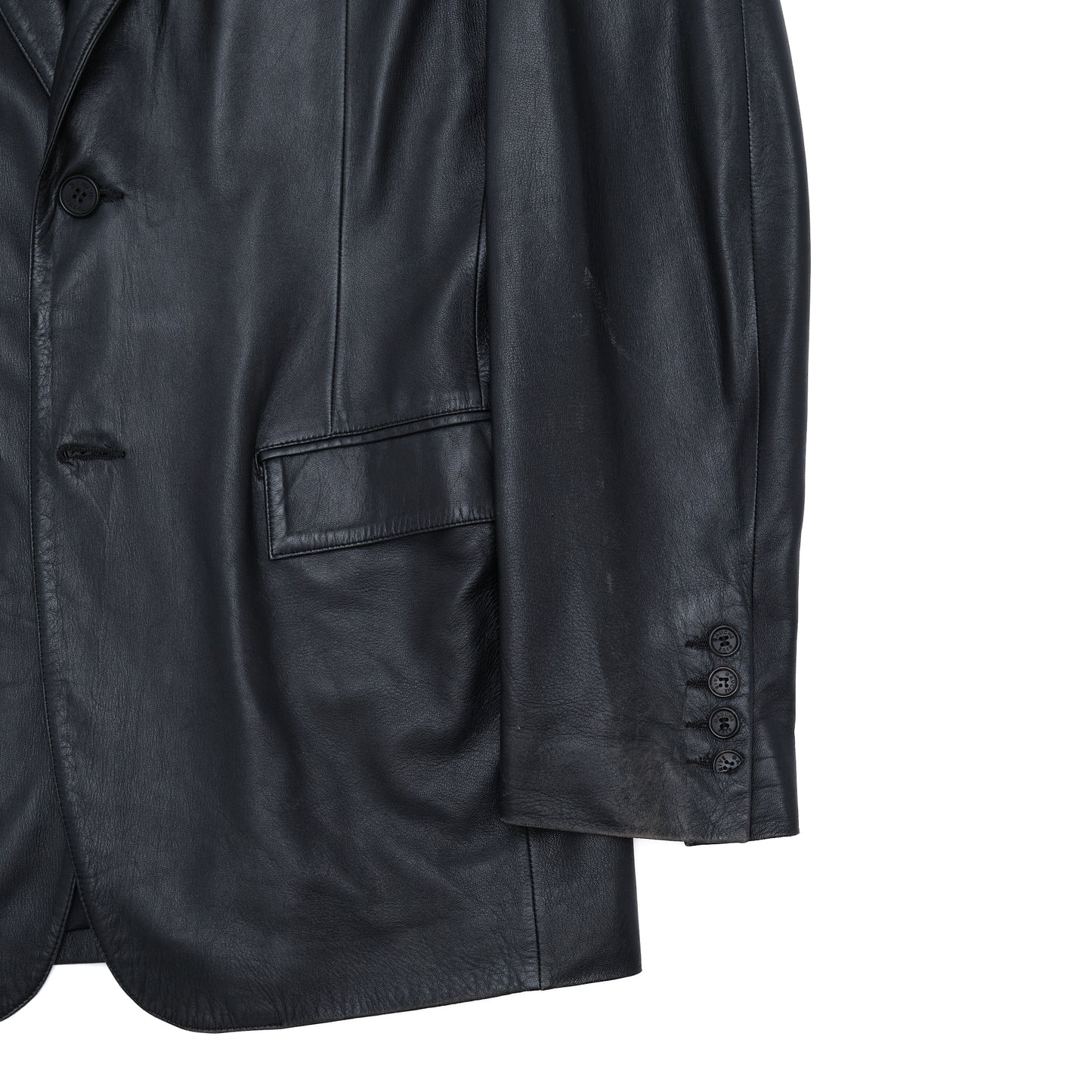 Hedi Slimane for Yves Saint Laurent Rive Gauche F/W 2000 Lambskin Blazer