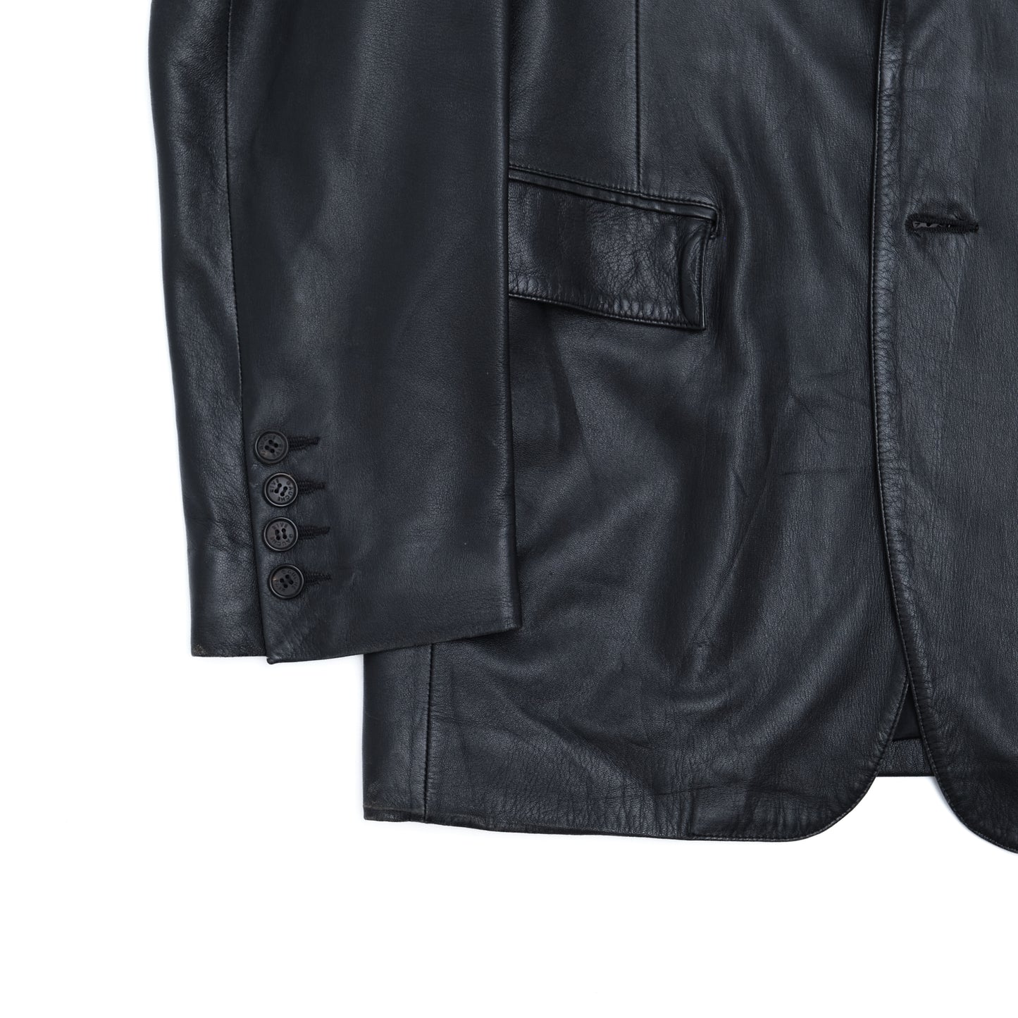Hedi Slimane for Yves Saint Laurent Rive Gauche F/W 2000 Lambskin Blazer