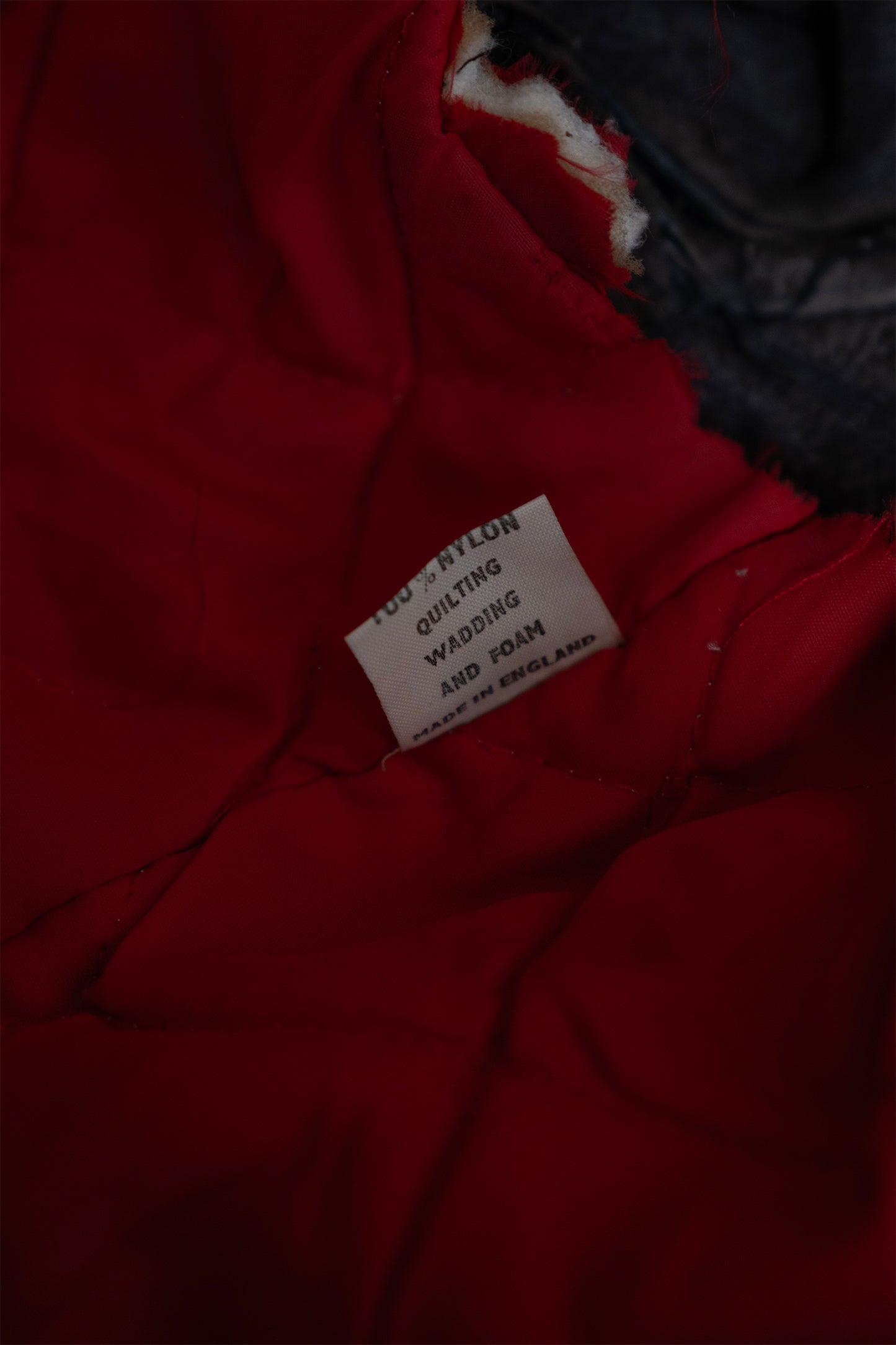 Vintage 1960s Cutoff English Moto Vest