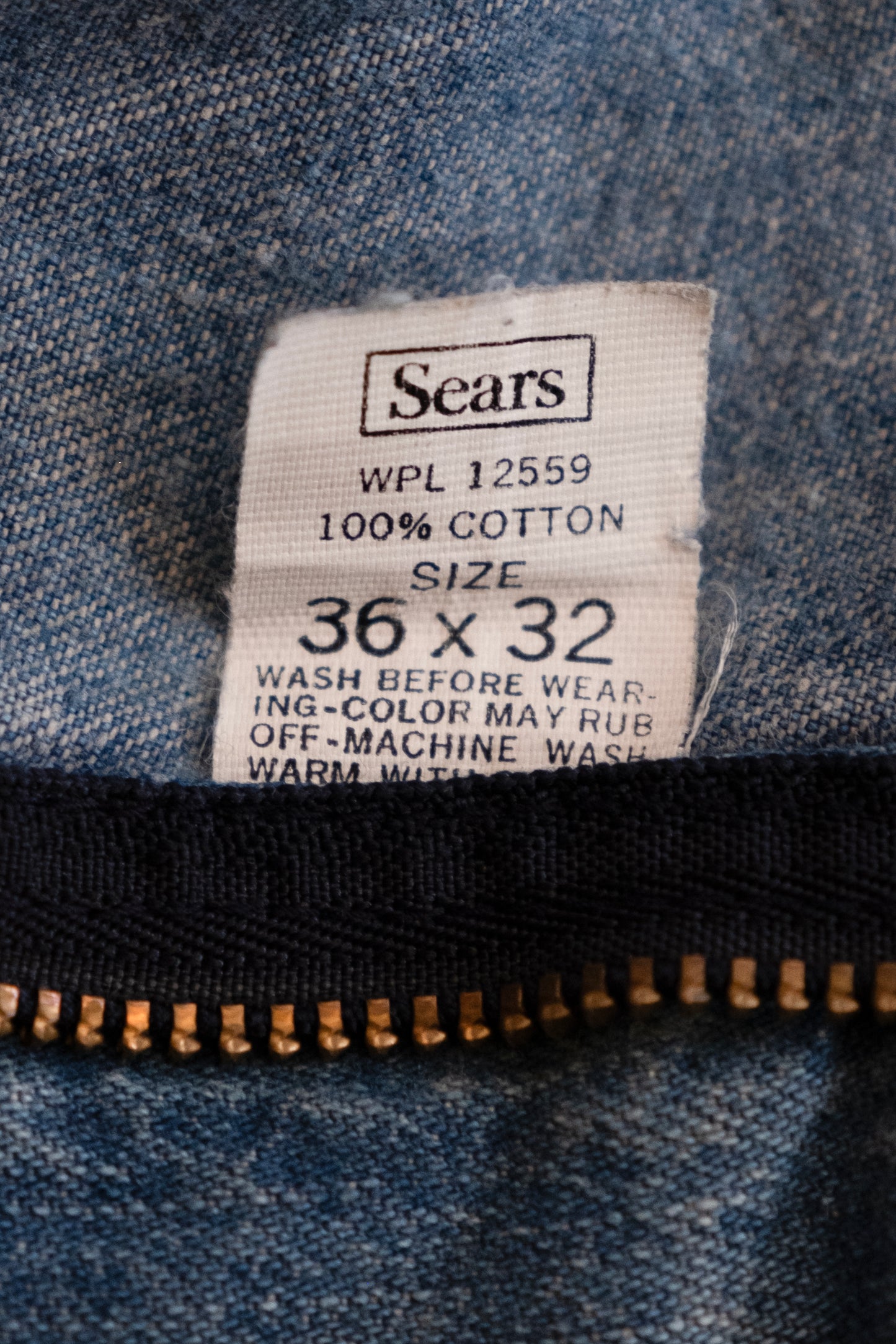 Vintage Sears 1960s Denim Carpenter Pants