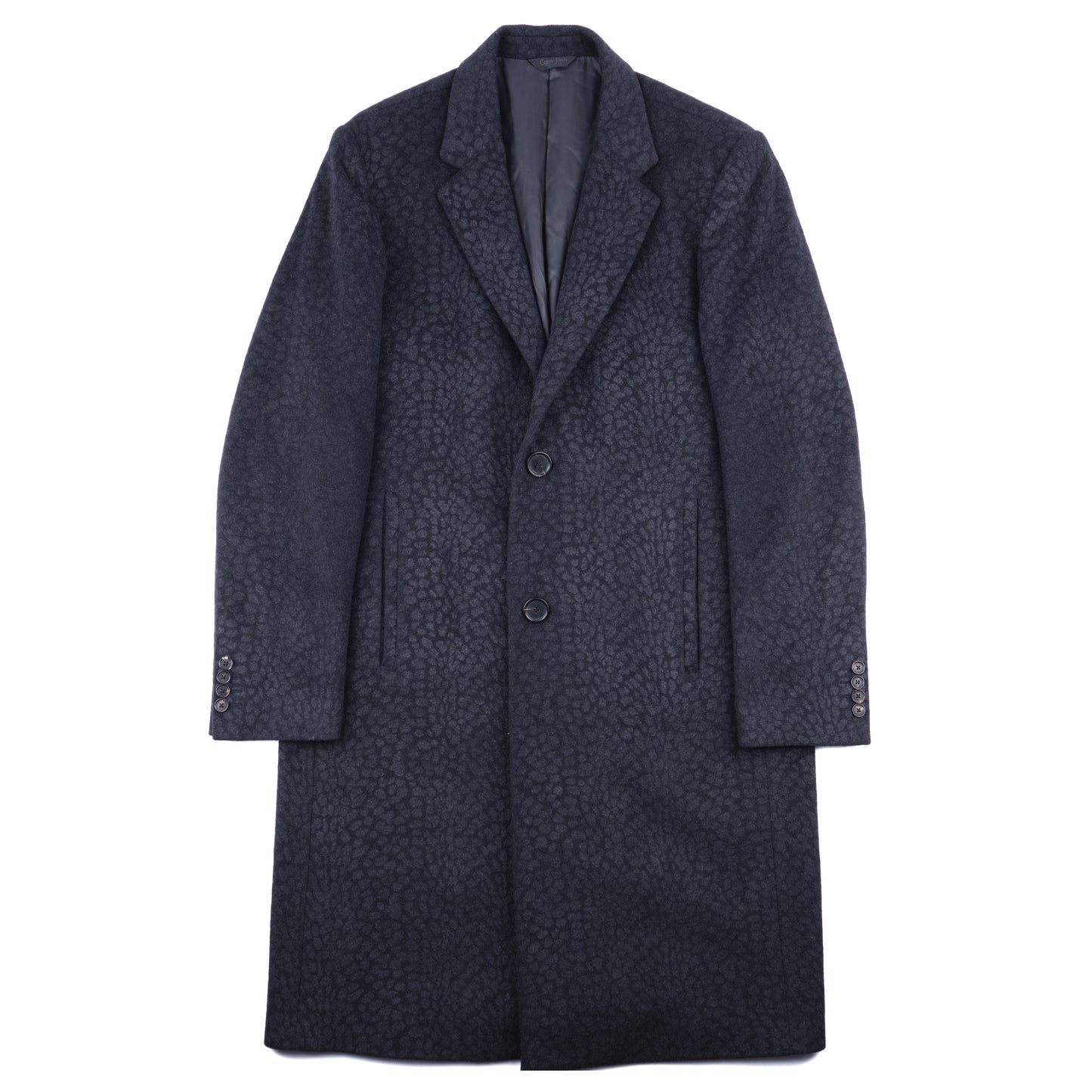 Calvin Klein Collection Printed Trompe L'Oeil Wool Jacket