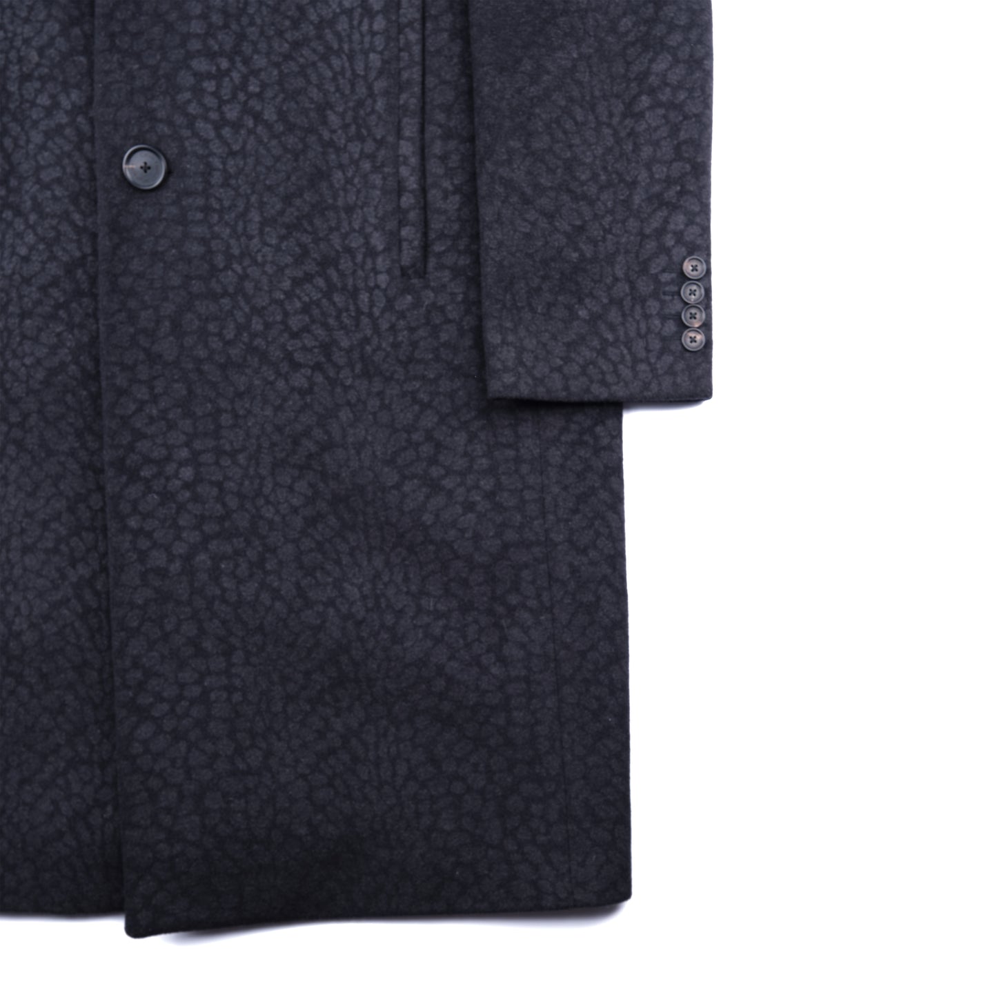 Calvin Klein Collection Printed Trompe L'Oeil Wool Jacket
