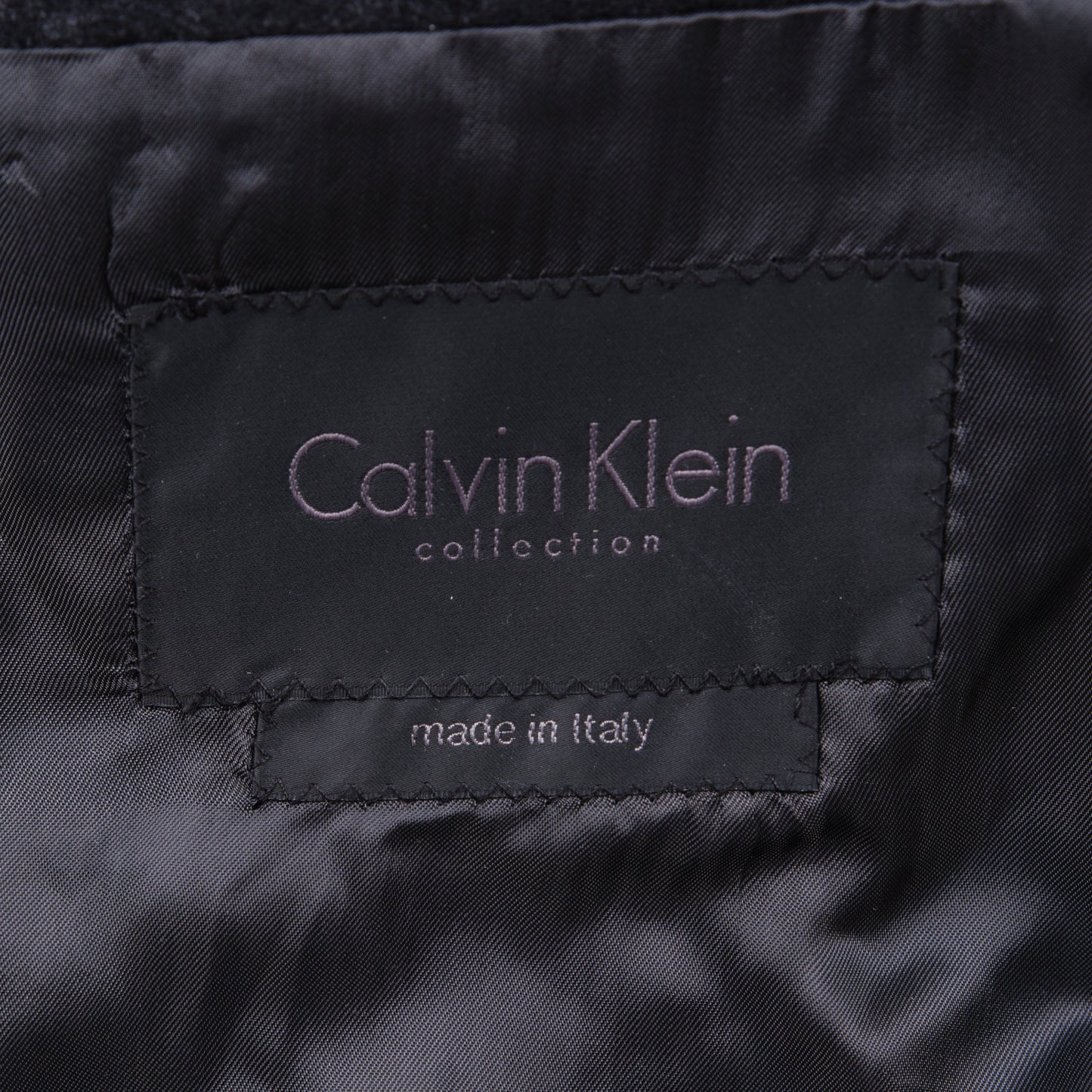 Calvin Klein Collection Printed Trompe L'Oeil Wool Jacket