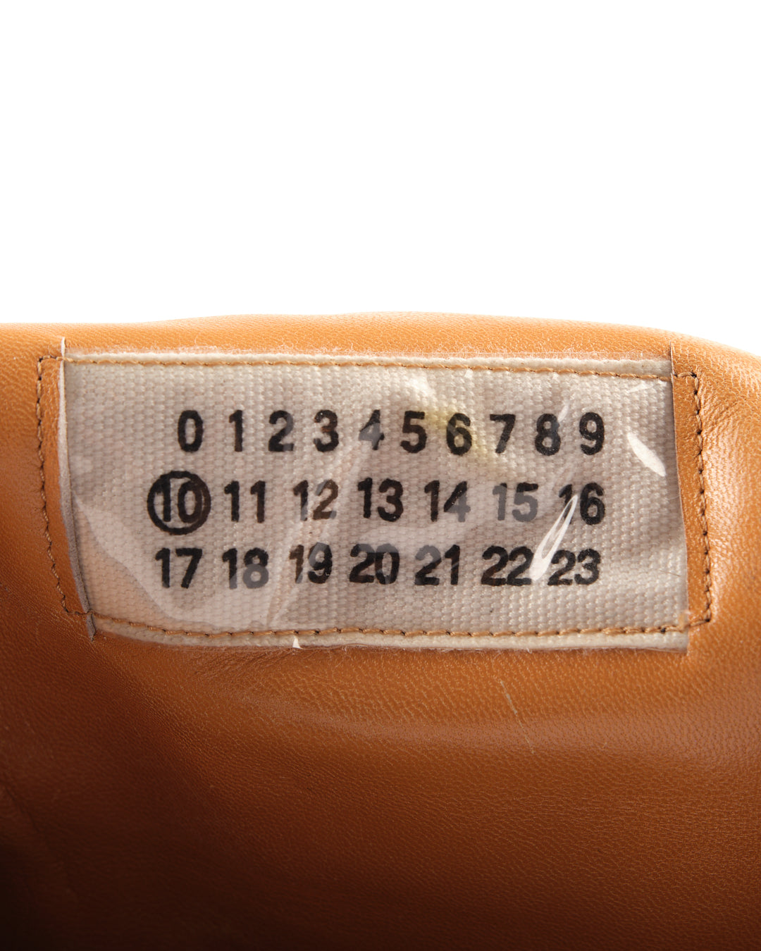 Martin Margiela F/W 2001 - 02 (10) Square Toe Boots in Painted Leather