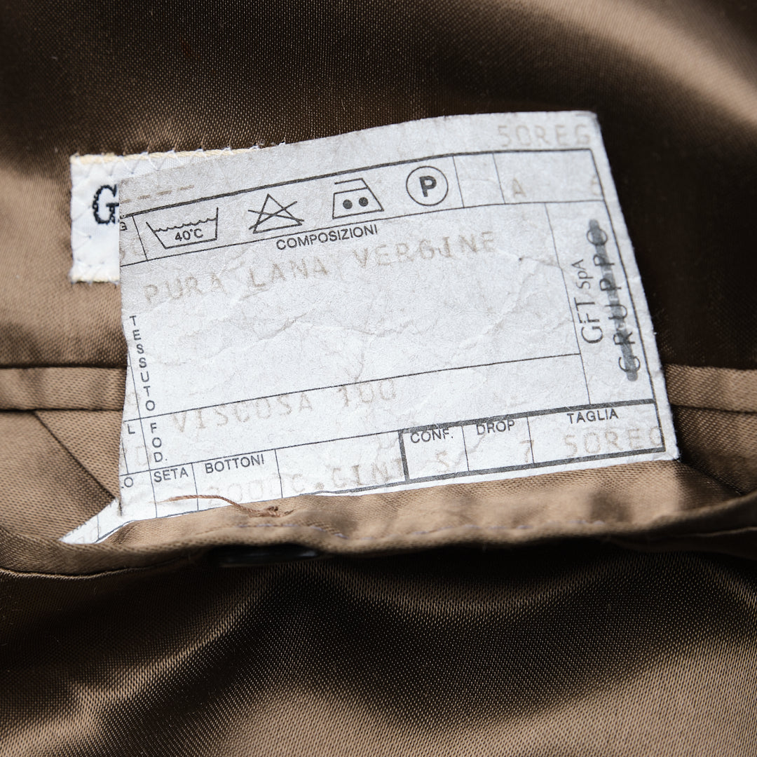 Giorgio Armani 1990s Wool Raglan Coat