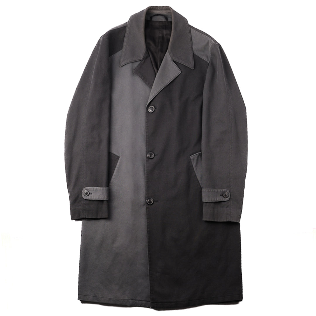 Martin Margiela Color Blocked F/W 2005 Trench Coat