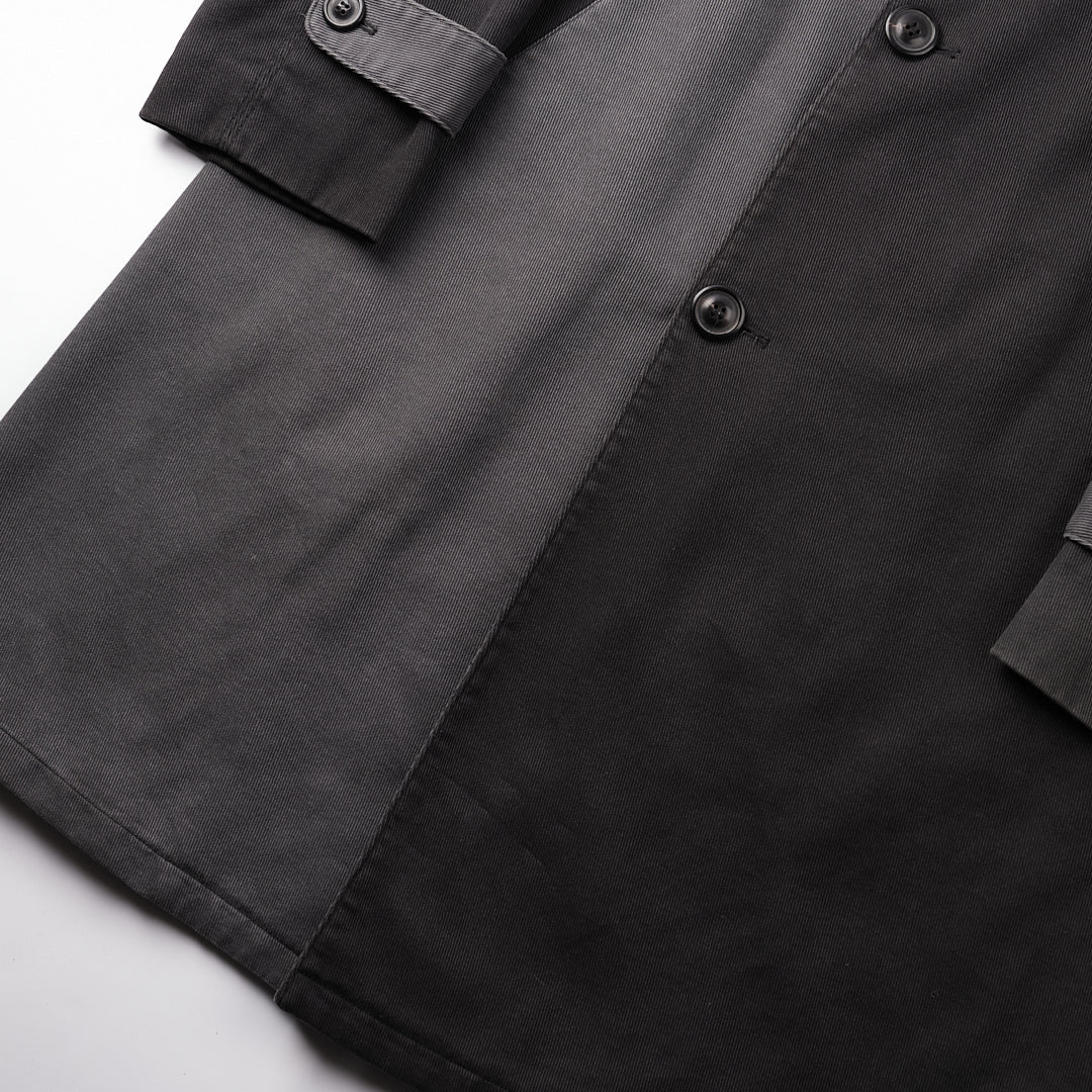 Martin Margiela Color Blocked F/W 2005 Trench Coat