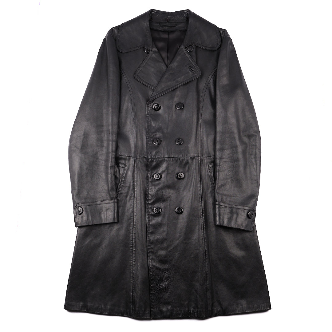 Vintage 1970s Italian Unisex Trench Coat