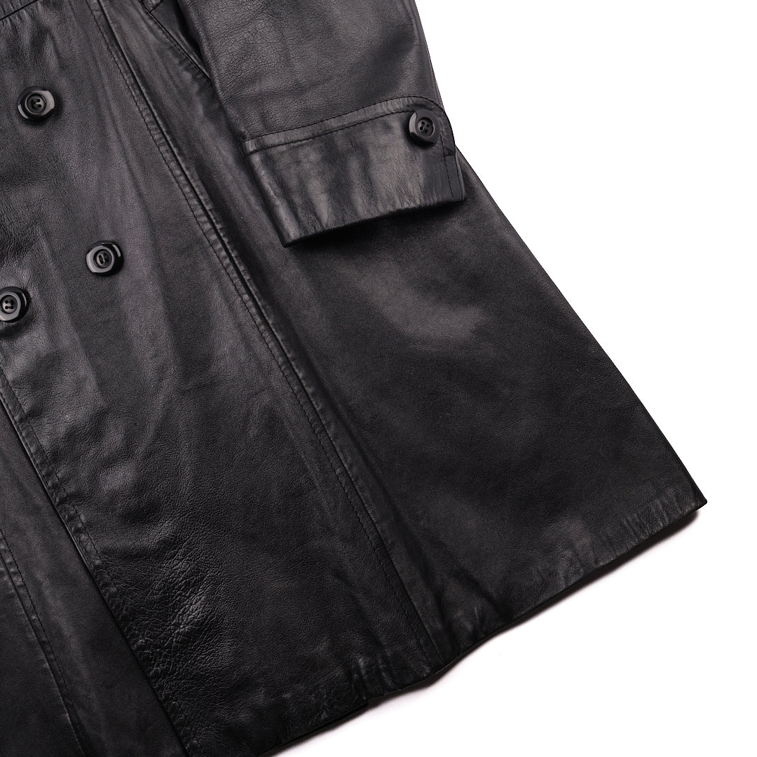 Vintage 1970s Italian Unisex Trench Coat