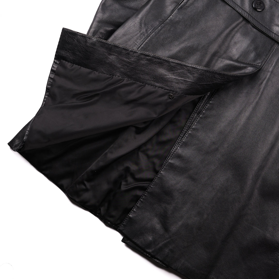 Vintage 1970s Italian Unisex Trench Coat