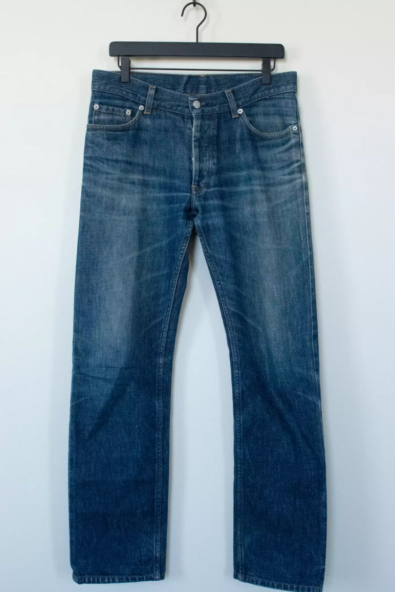 8. Helmut Lang 1999 Raw Denim in Turn-Up Cut – Chaperone Store