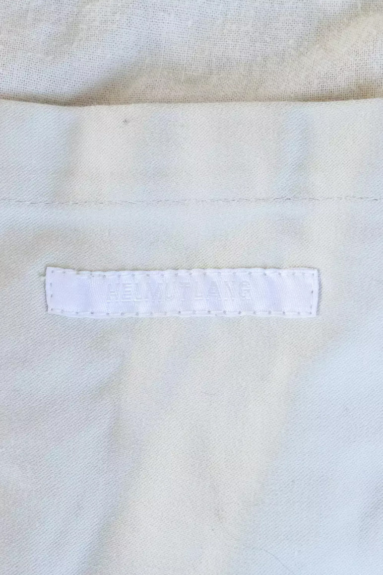 Helmut Lang FW 2000 Cotton Cafe Rider Jacket w Back Straps