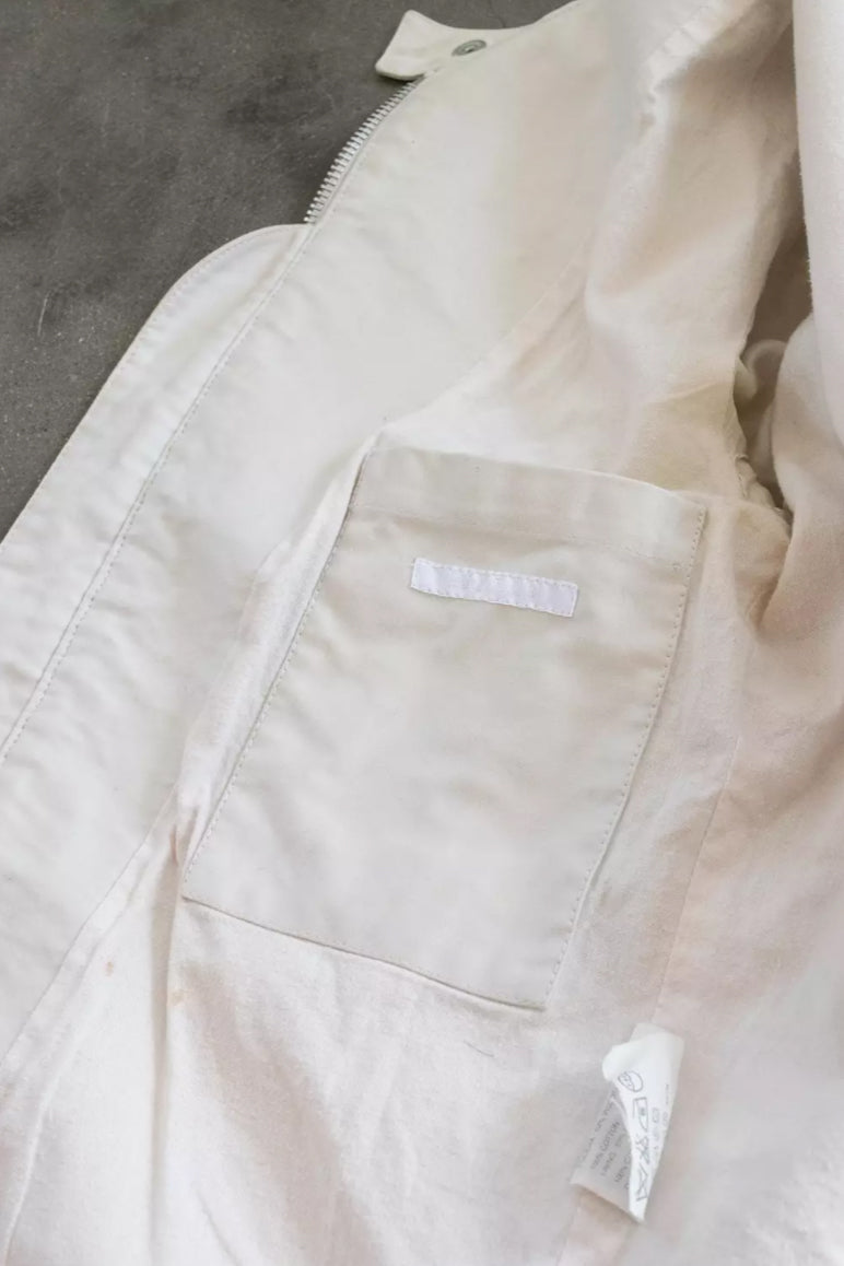 Helmut Lang FW 2000 Cotton Cafe Rider Jacket w Back Straps