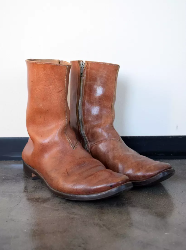 Carol Christian Poell Safe Double Zip Boots Chaperone Store