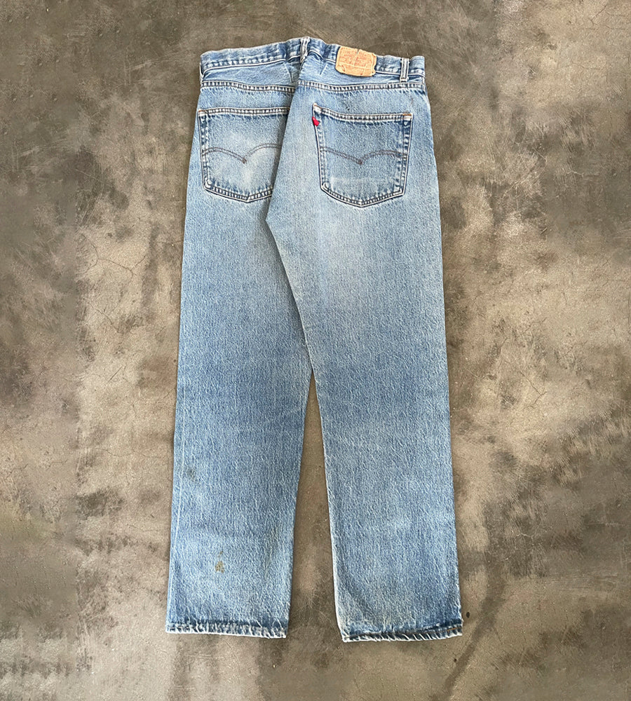 Levi's 501 1970's Blank Red Tab Tagged W33 L31