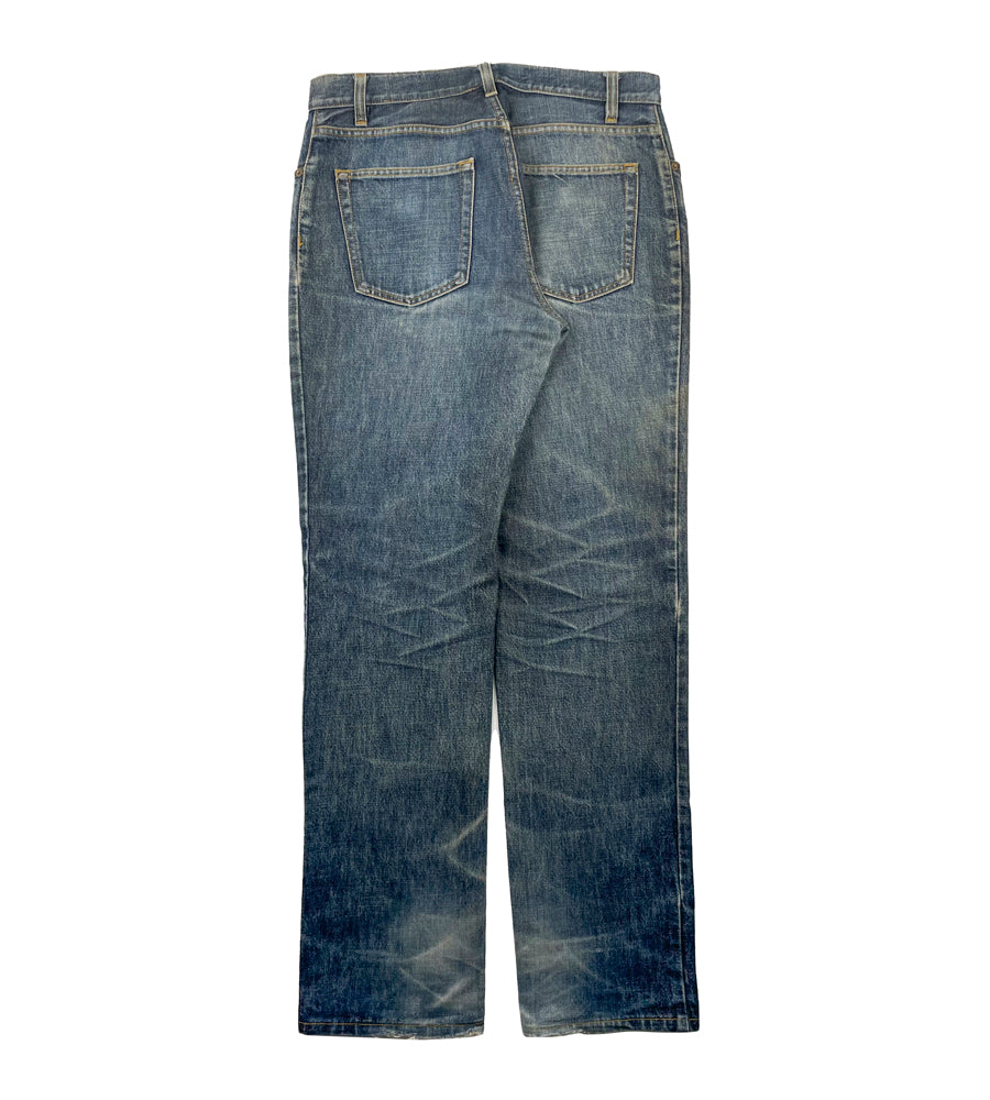 Helmut Lang 1997 GTR 5-Pocket Denim Jeans