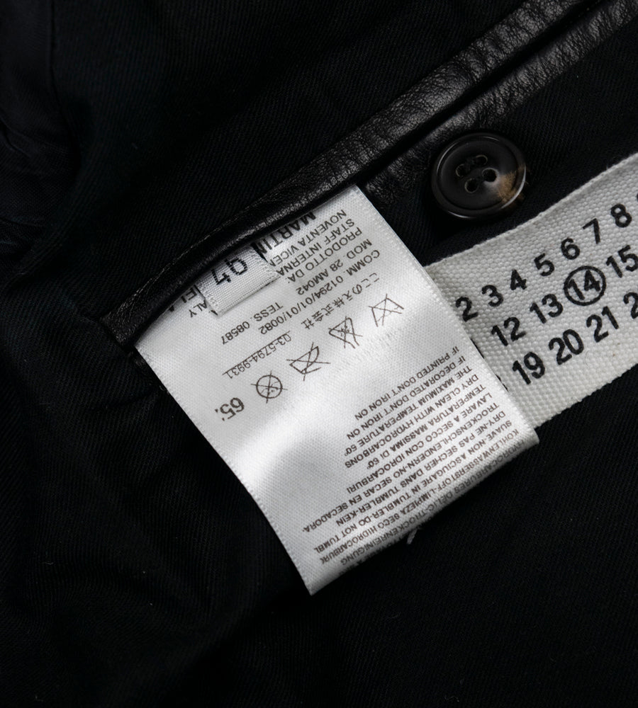 Martin Margiela F/W 2008 (14) Extended Collar Rider in Horse Leather