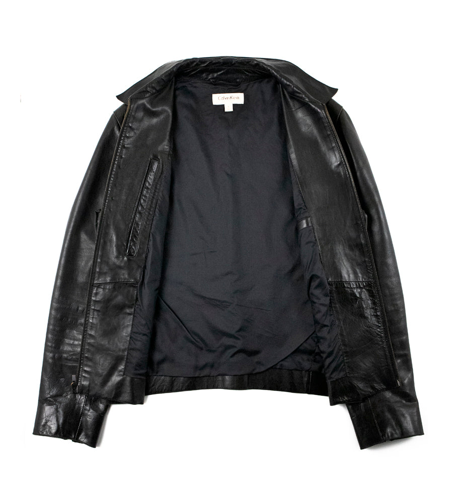 Calvin Klein Collection F/W 2001 Calf Leather Jacket