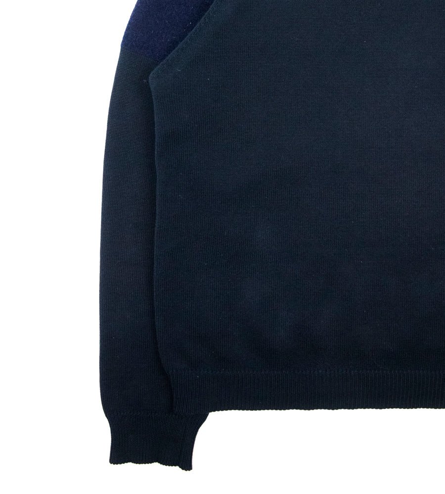 Martin Margiela / Miss Deanna (10) Asymmetrical Wool/Cotton Sweater