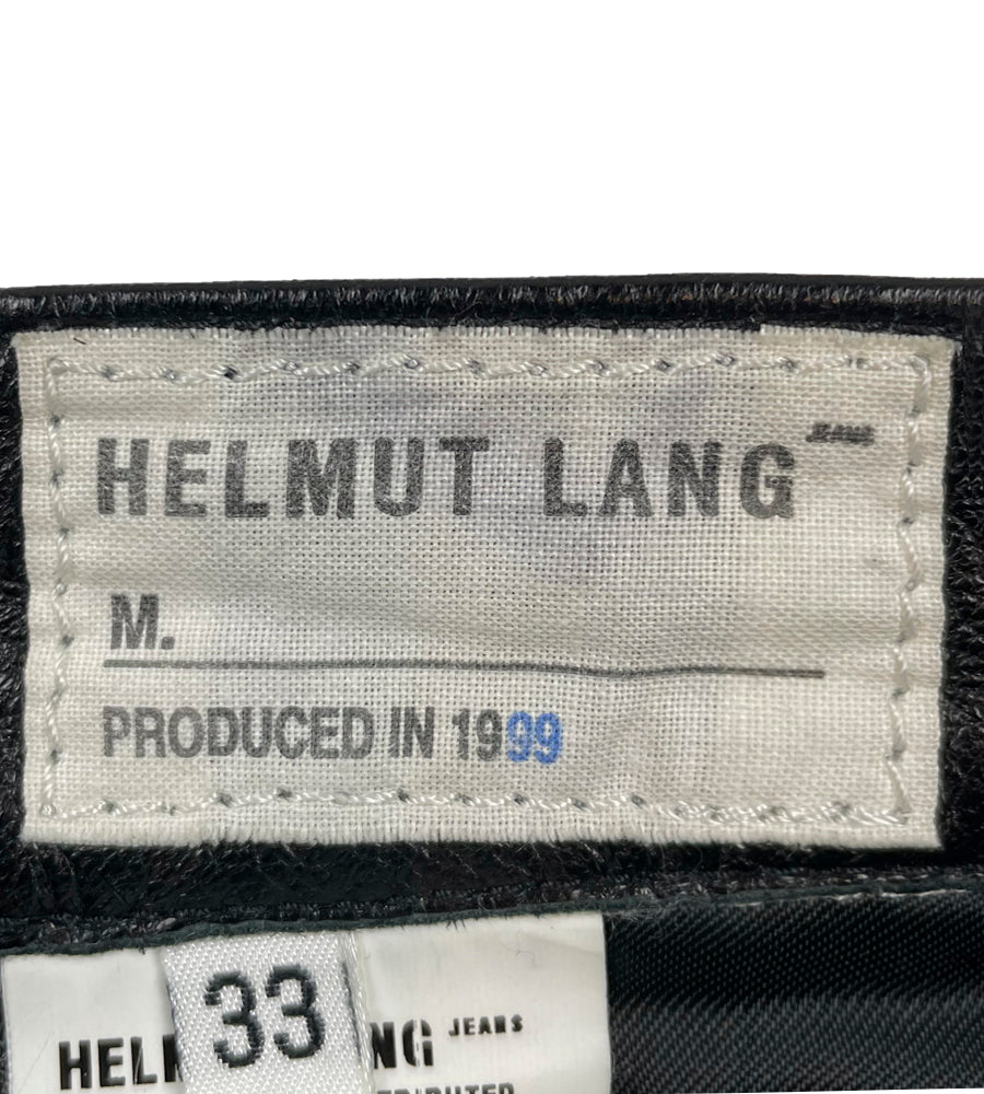 Helmut Lang F/W 1999 5-Pocket Leather Pants