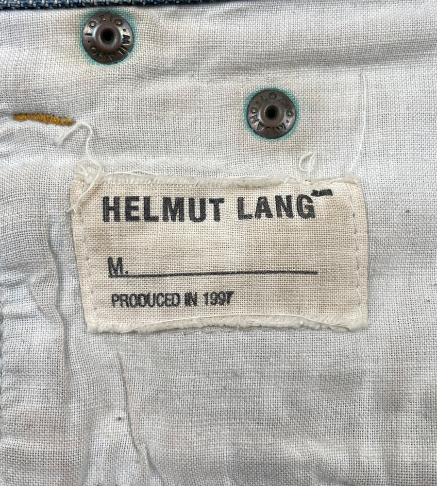 Helmut Lang 1997 GTR 5-Pocket Denim Jeans