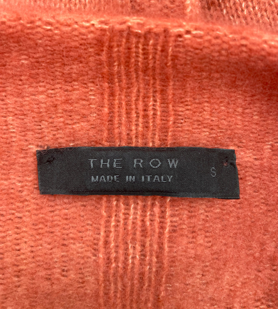 The Row Unisex Mohair Sweater in Salmon