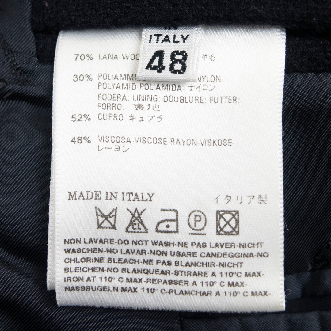 Martin Margiela F/W 2008 Double Breasted Navy Peacoat