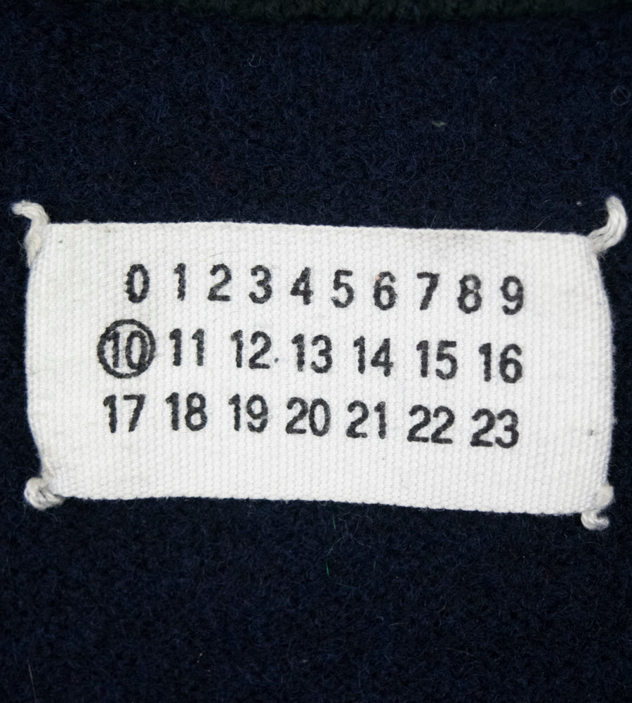 Martin Margiela / Miss Deanna (10) Asymmetrical Wool/Cotton Sweater
