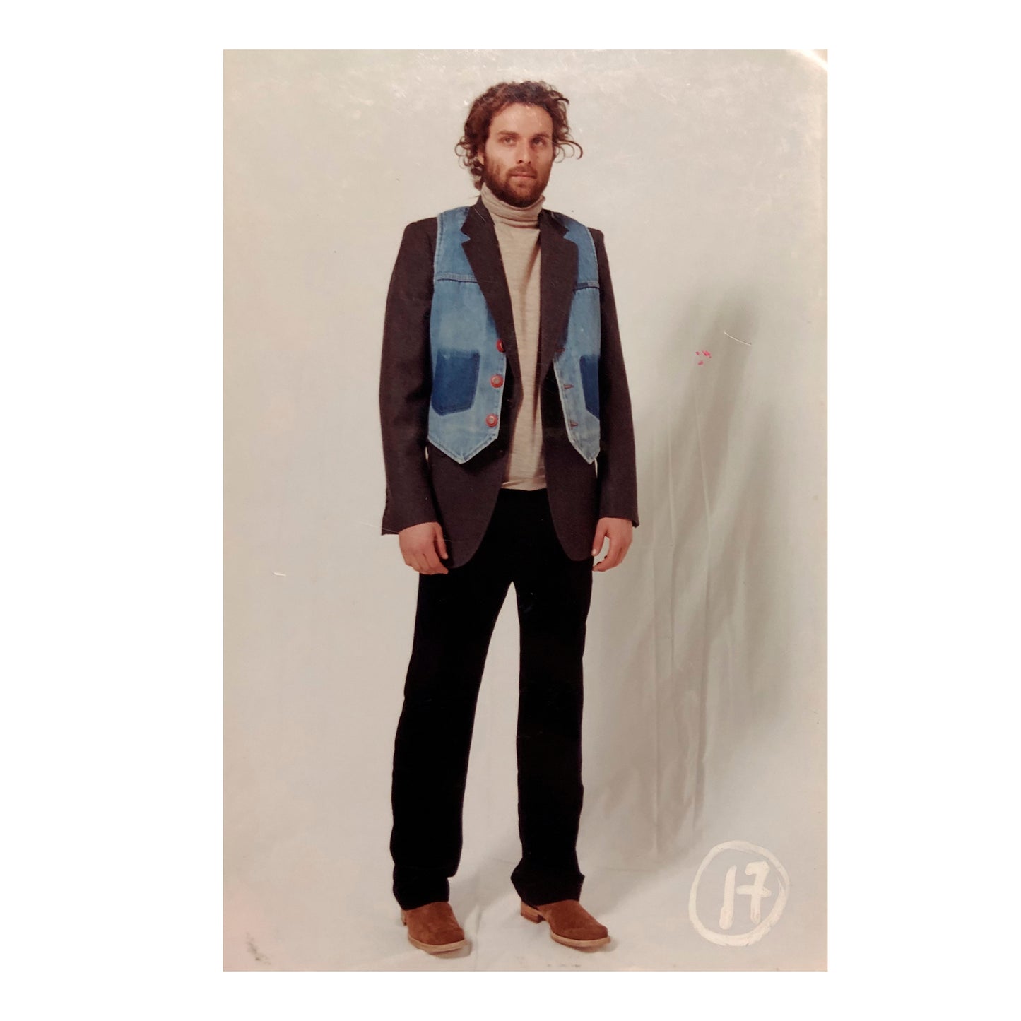 Martin Margiela F/W 2001-02 (10) Square Toe Boot in Burnished Suede