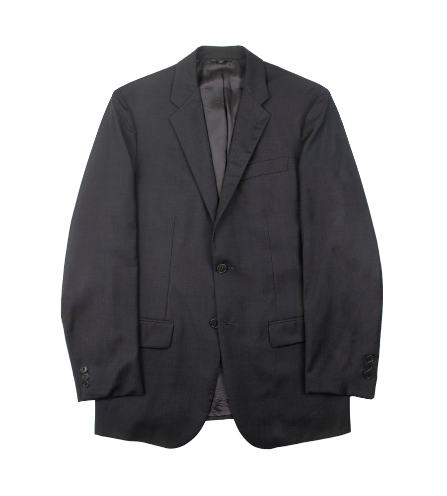 Helmut Lang FW2000 Wool Suit in Charcoal