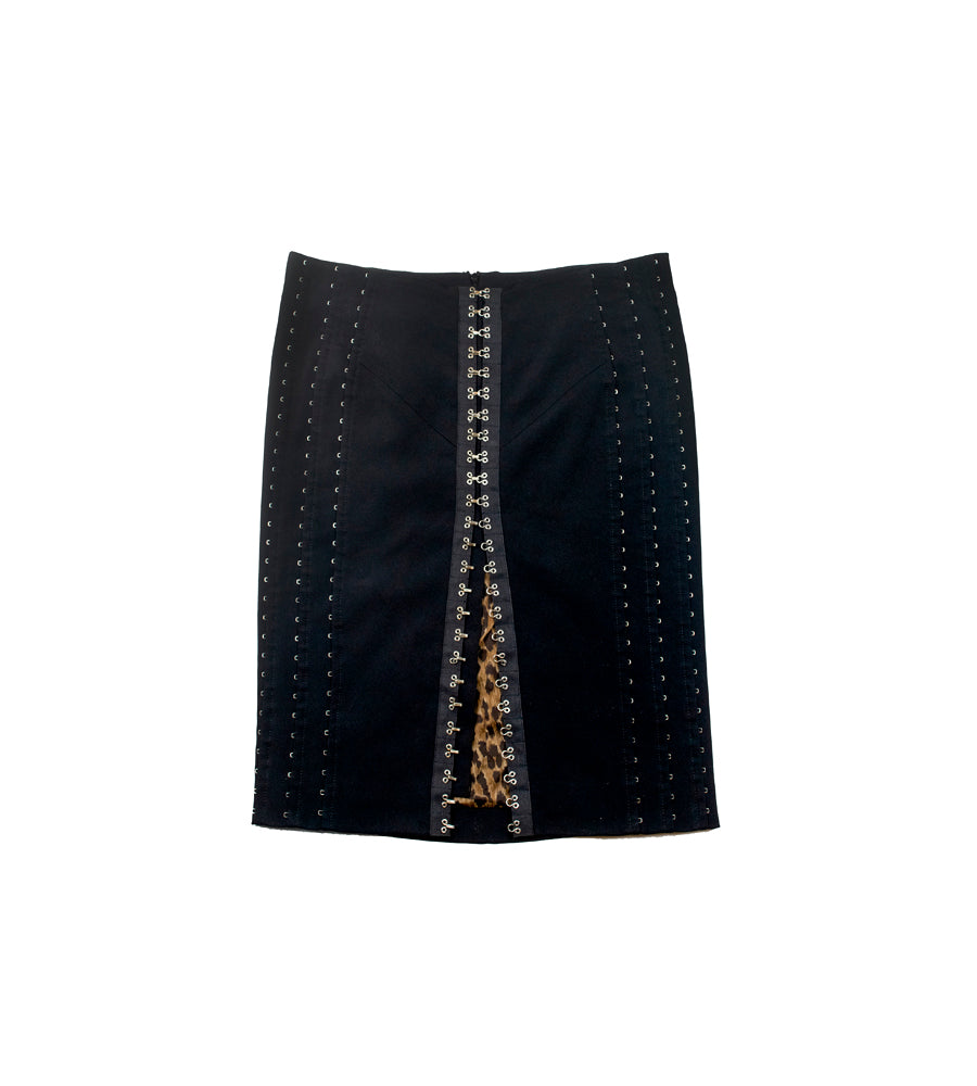 Vintage Dolce & Gabbana Hook & Eye Skirt Suit Set