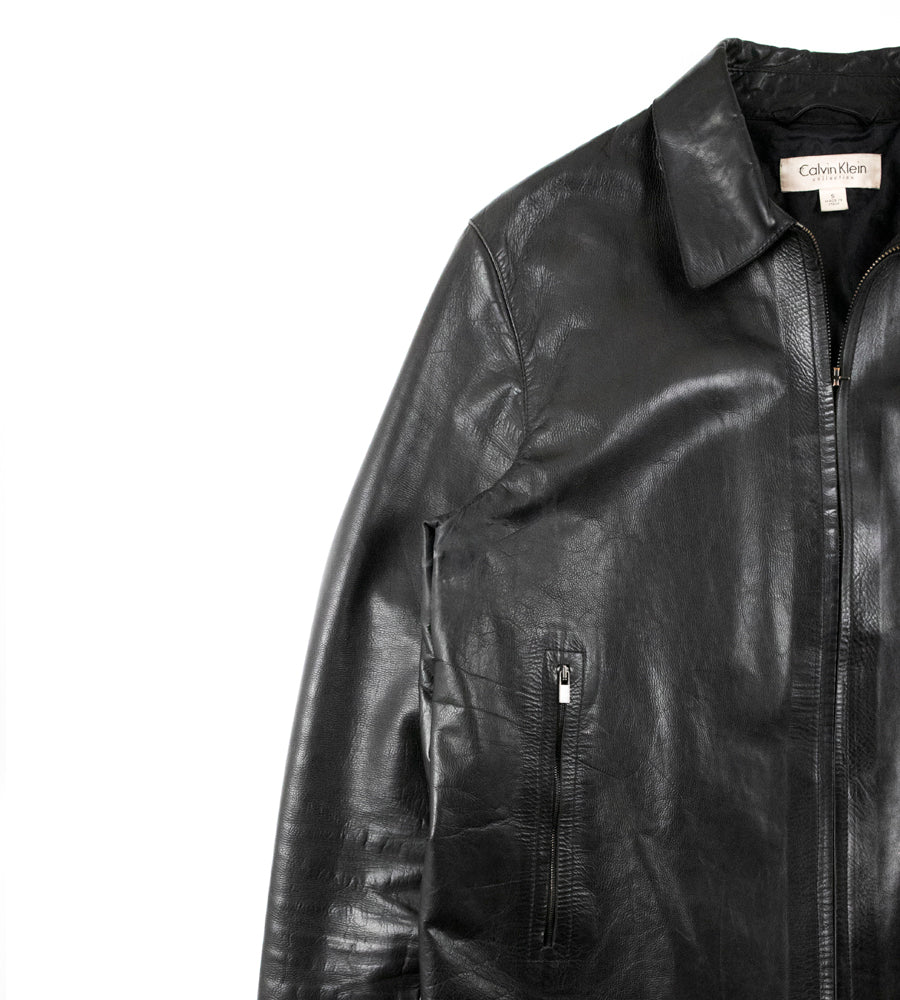 Calvin Klein Collection F/W 2001 Calf Leather Jacket