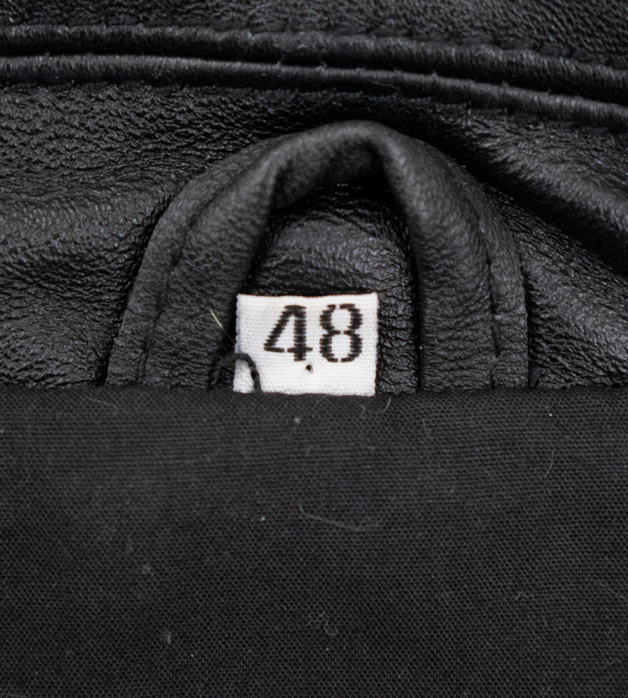 Helmut Lang S/S 2004 "Dragonfly" Cutout Jacket in Polished Leather