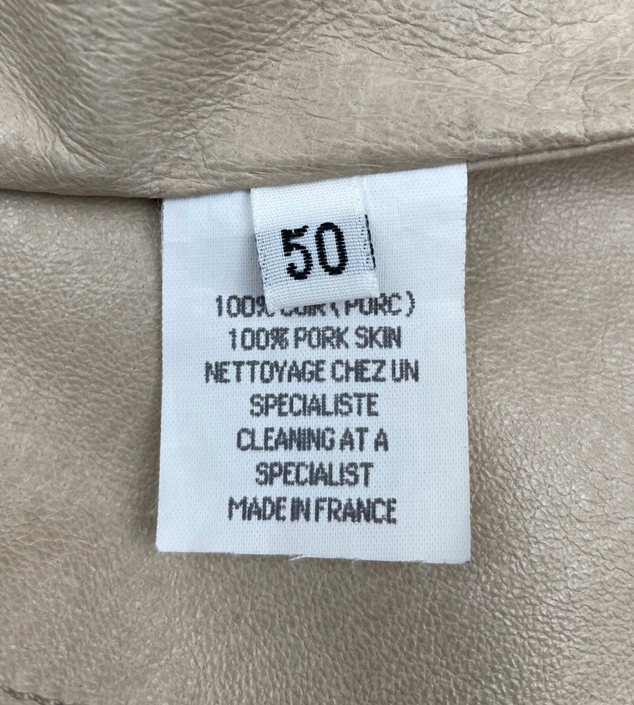 Martin Margiela S/S 2003 Pig Suede Leather Jacket