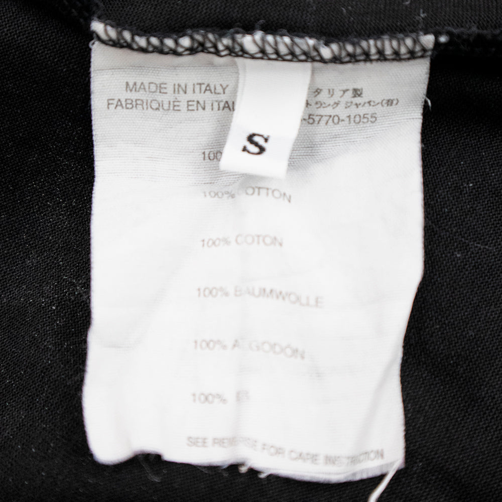 Helmut Lang S/S 2004 Egyptian Cotton Elbow Cutout Long Sleeve T-Shirt