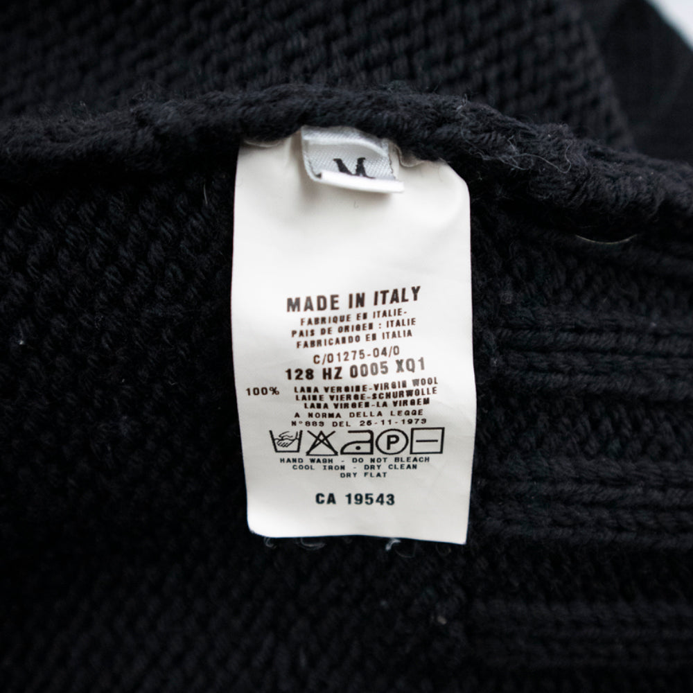 Helmut Lang 1999 Heavy Virgin Wool Knit
