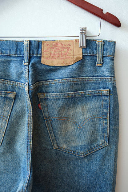 Vintage Levi's 1970s 517 Mudwash Denim