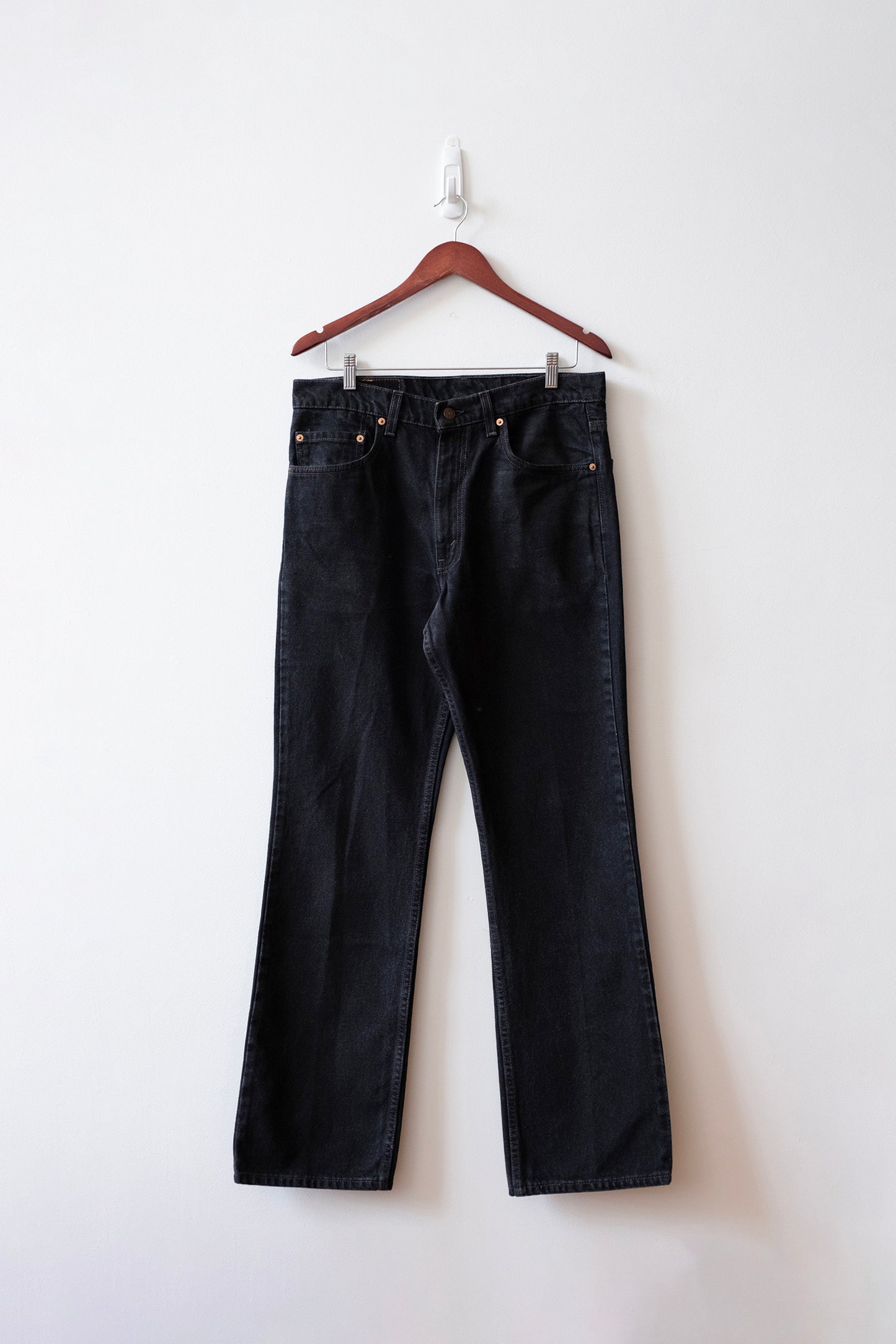 Vintage Levi's 1990s Black Red Tab 517 Jeans