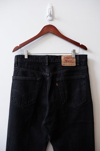 Vintage Levi's 1990s Black Red Tab 517 Jeans