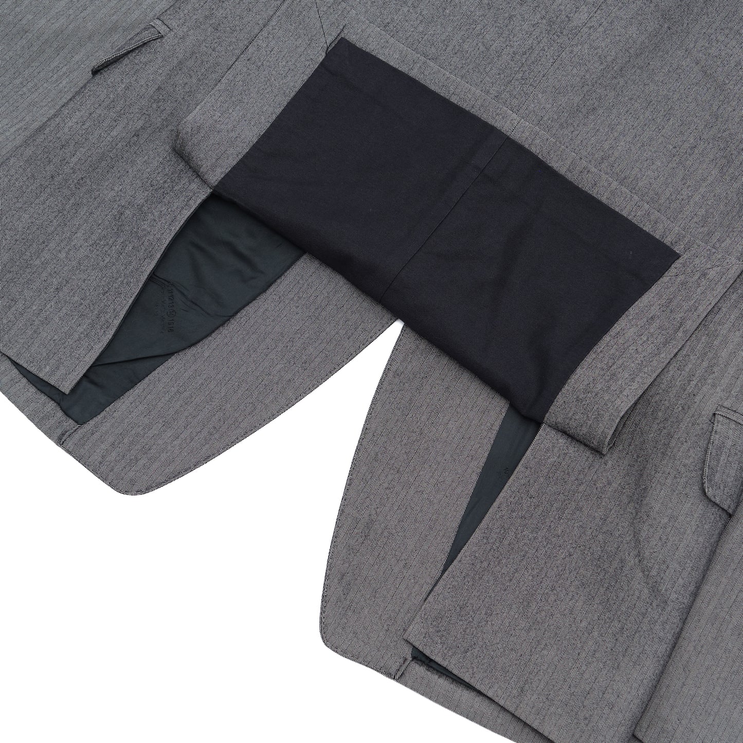 Martin Margiela F/W2006 Grey Wool Striped Suit