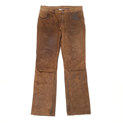 Martin Margiela F/W2004 (10) Suede Leather Patchworked Pants