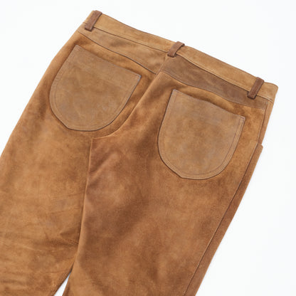 Martin Margiela F/W2004 (10) Suede Leather Patchworked Pants