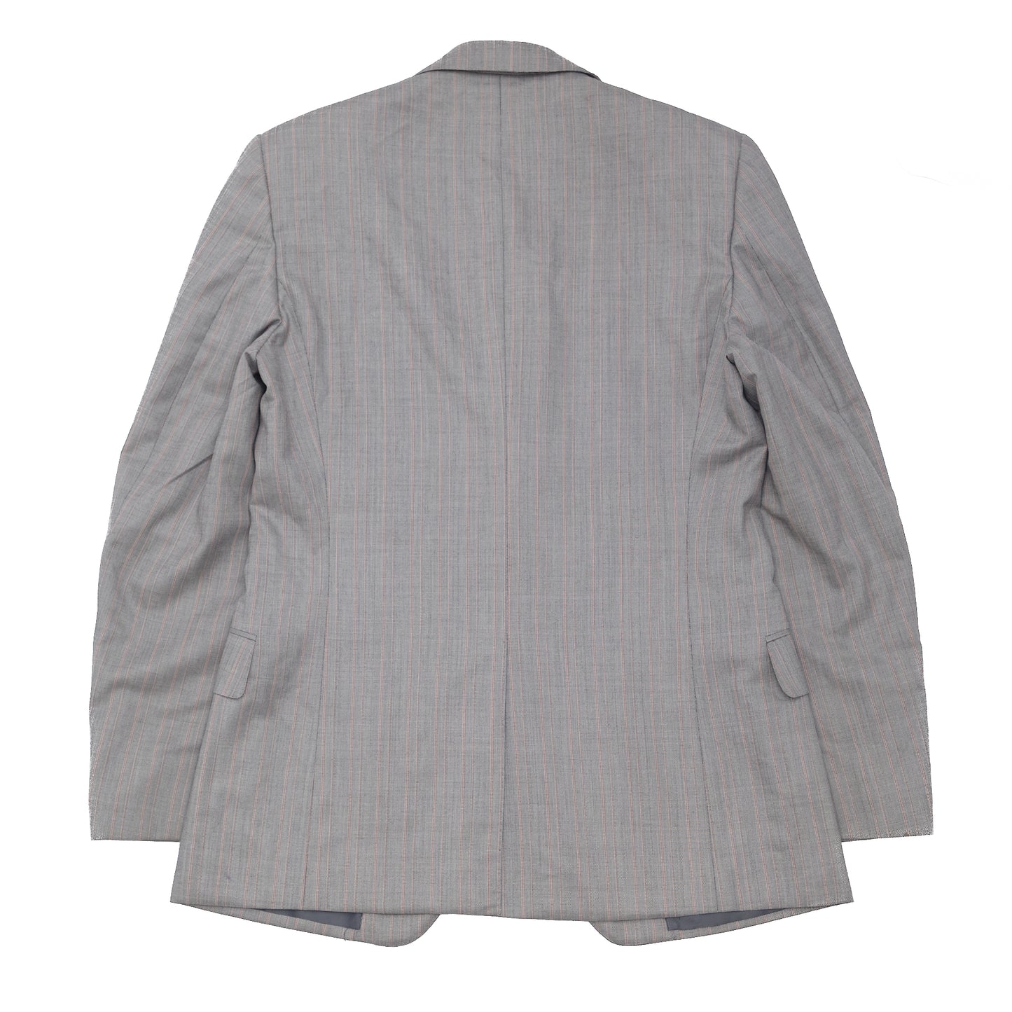 Tom Ford for Yves Saint Laurent Peak Lapel Patterned Blazer in Grey