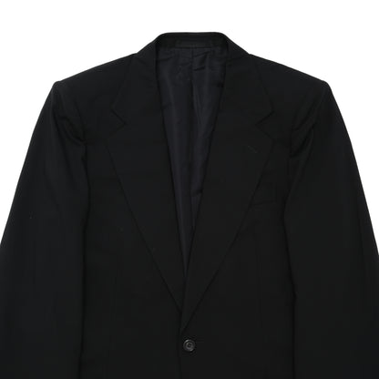 Tom Ford for Yves Saint Laurent 2000s Notch Lapel Blazer in Black