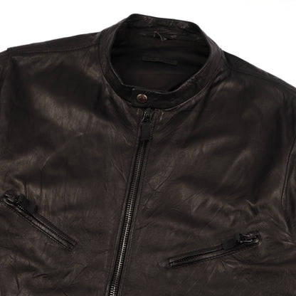 Helmut Lang S/S 2004 Cafe Rider in Crushed Leather